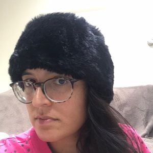 Faux fur headband winter